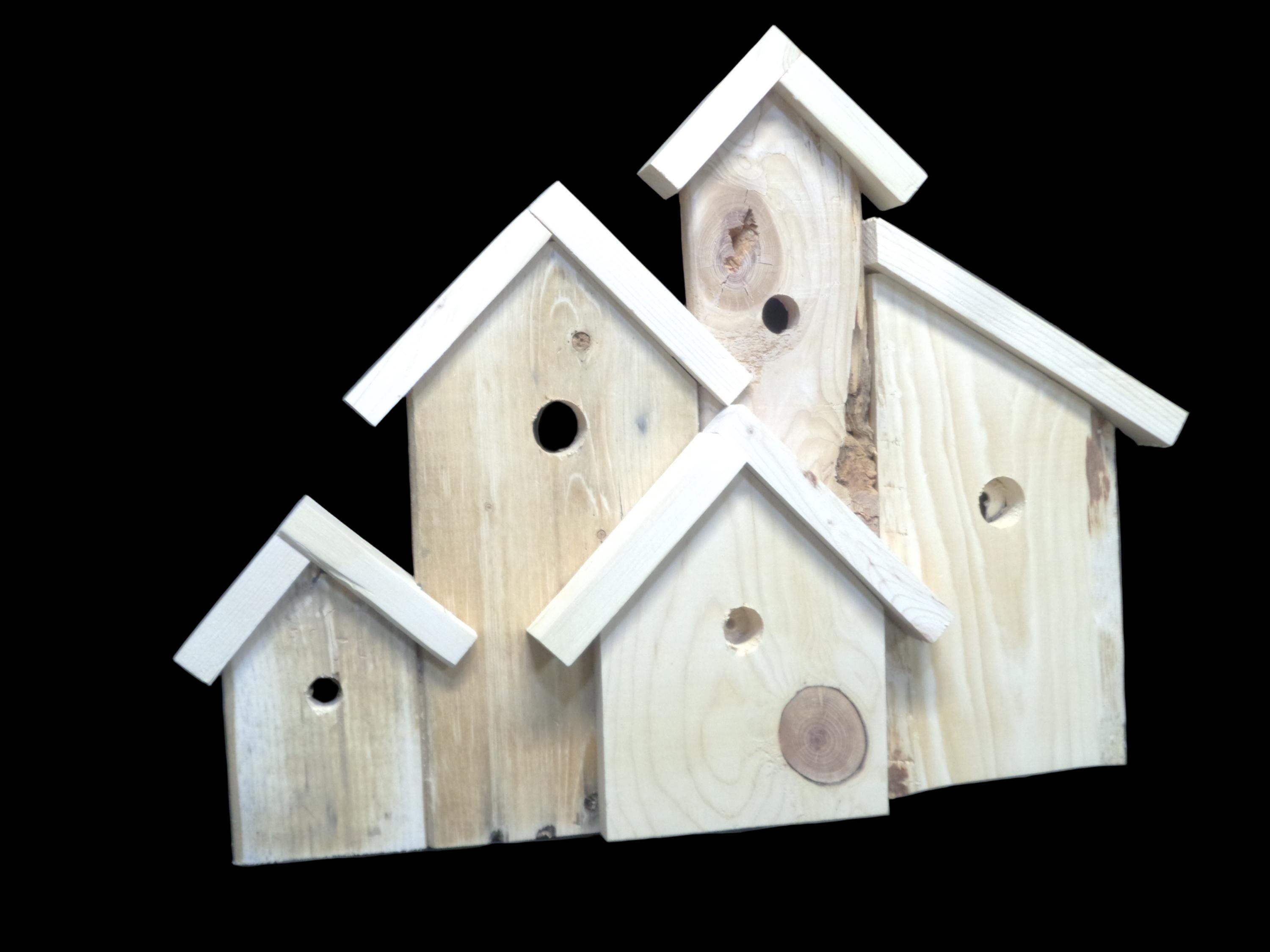 Birdhouse wall decor,Farmhouse, Conversation Piece, Rustic, Modern, Birdhouses, Wall Hanging, Wall art diy,